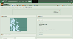 Desktop Screenshot of egolatra.deviantart.com