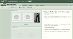 Desktop Screenshot of gayfurrypride.deviantart.com