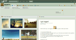 Desktop Screenshot of mandaowl.deviantart.com