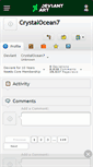 Mobile Screenshot of crystalocean7.deviantart.com