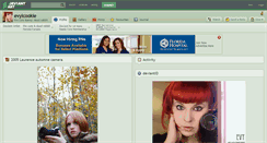 Desktop Screenshot of evylcookie.deviantart.com