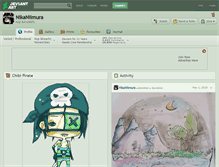Tablet Screenshot of nikaniimura.deviantart.com