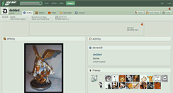 Desktop Screenshot of dedded.deviantart.com