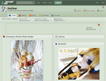 Tablet Screenshot of keodear.deviantart.com