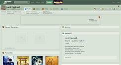 Desktop Screenshot of lord-yggdrasill.deviantart.com