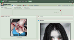 Desktop Screenshot of nemo-stock.deviantart.com