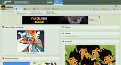 Desktop Screenshot of aikuza.deviantart.com