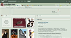 Desktop Screenshot of demon-sheep-studio.deviantart.com