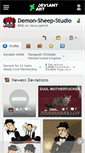 Mobile Screenshot of demon-sheep-studio.deviantart.com