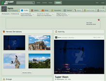 Tablet Screenshot of hsrm.deviantart.com