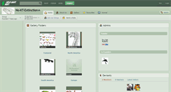 Desktop Screenshot of no-kt-extinction.deviantart.com