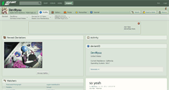 Desktop Screenshot of deviryuu.deviantart.com