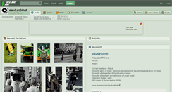 Desktop Screenshot of eaudurobinet.deviantart.com