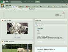 Tablet Screenshot of deekaee.deviantart.com