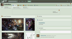 Desktop Screenshot of chubbiebear.deviantart.com