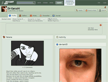 Tablet Screenshot of dr-garushi.deviantart.com