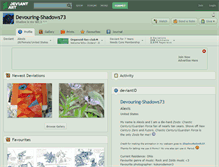 Tablet Screenshot of devouring-shadows73.deviantart.com