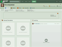 Tablet Screenshot of p3rv3rtsunit3d.deviantart.com