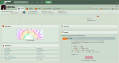 Desktop Screenshot of liittlebee.deviantart.com