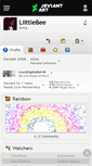 Mobile Screenshot of liittlebee.deviantart.com