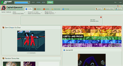 Desktop Screenshot of captainspaceout.deviantart.com