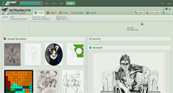 Desktop Screenshot of mutescifan31w.deviantart.com