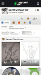 Mobile Screenshot of mutescifan31w.deviantart.com