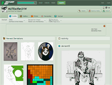 Tablet Screenshot of mutescifan31w.deviantart.com