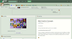 Desktop Screenshot of kionakina.deviantart.com