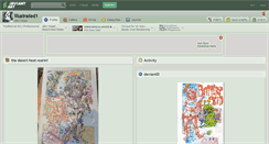 Desktop Screenshot of illustrated1.deviantart.com