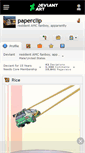 Mobile Screenshot of paperclip.deviantart.com