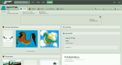 Desktop Screenshot of hors3-fr3ak.deviantart.com