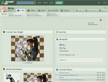 Tablet Screenshot of fifi-fu.deviantart.com