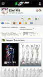 Mobile Screenshot of ede1986.deviantart.com
