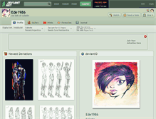 Tablet Screenshot of ede1986.deviantart.com
