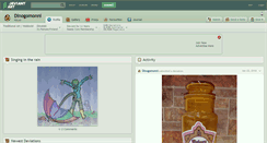 Desktop Screenshot of dinogomonni.deviantart.com