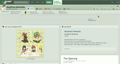 Desktop Screenshot of morphine-dementia.deviantart.com