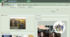 Desktop Screenshot of kyun-kun.deviantart.com