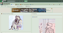 Desktop Screenshot of absoluteyeah.deviantart.com