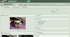 Desktop Screenshot of forsakenphoenix.deviantart.com