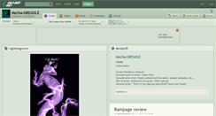 Desktop Screenshot of mecha-gregole.deviantart.com