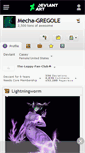 Mobile Screenshot of mecha-gregole.deviantart.com