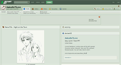 Desktop Screenshot of makosretilove.deviantart.com