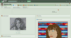 Desktop Screenshot of ekimmu-chan.deviantart.com