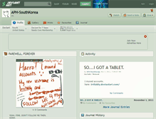 Tablet Screenshot of aph-southkorea.deviantart.com