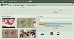 Desktop Screenshot of nk0504.deviantart.com