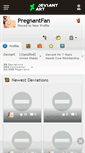 Mobile Screenshot of pregnantfan.deviantart.com