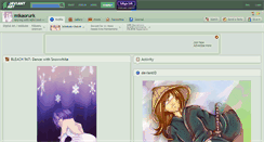 Desktop Screenshot of mikaorurk.deviantart.com