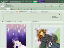 Tablet Screenshot of mikaorurk.deviantart.com