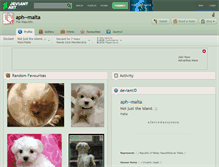 Tablet Screenshot of aph--malta.deviantart.com